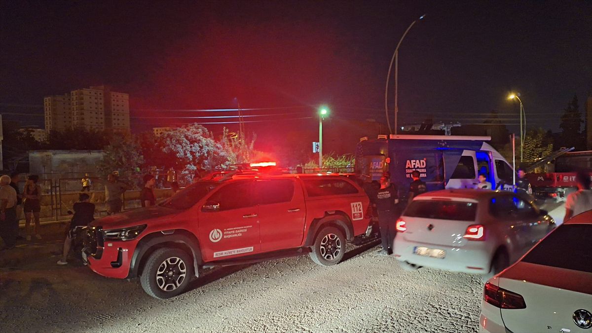 Mersin’in Tarsus ilçesinde sulama kanalında iki kardeşten biri boğuldu, diğeri kurtarıldı